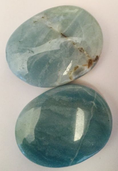 amasonitt lommestein amazonite amazonitt krystall mineral sten egenskap betydning beskrivelse chakra healing palmstone kjøp nær deg mystica