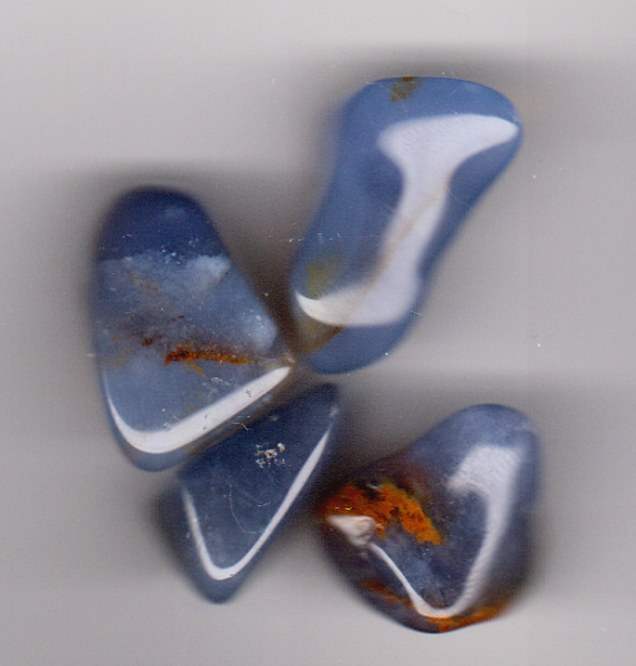 calsedon blå tromlet sten krystaller mystica kalsedon egenskap healing