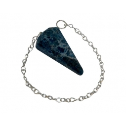 apatitt blå apatite mineral krystaller steiner pendel norsk butikk egenskap healing